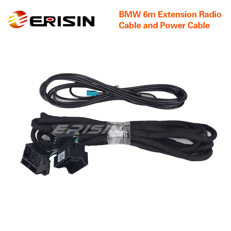 DYNAVIN Câble de connexion radio 6M Câble d'extension Quadlock pour BMW E46  E39 E53 - Rallonge Bmw Autoradio DYNAVIN D8-6M