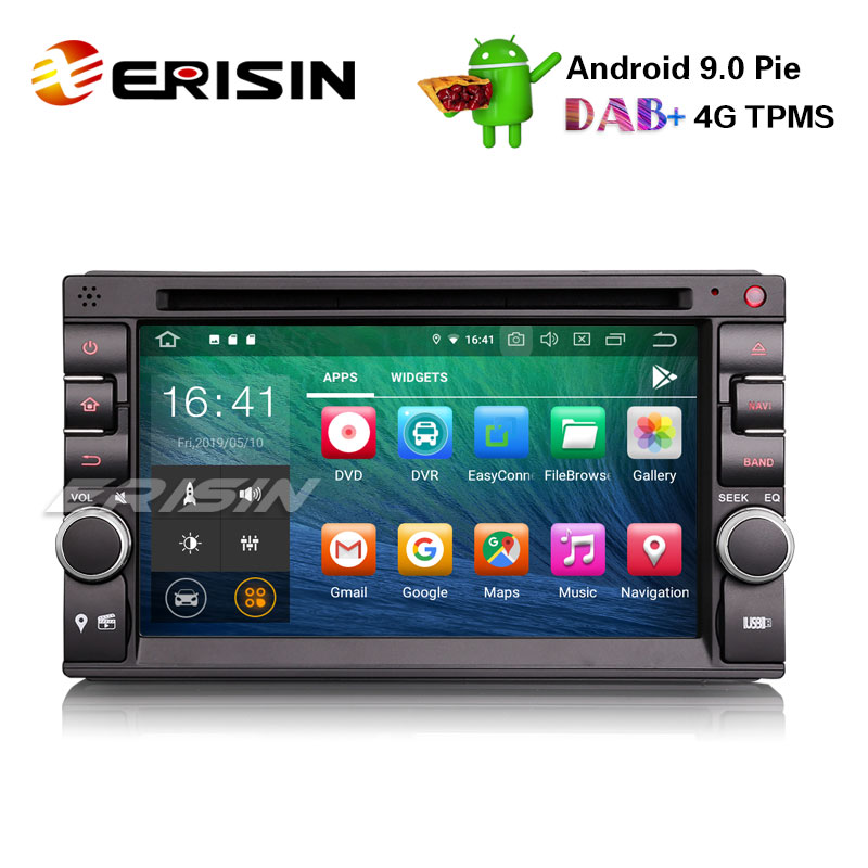 HD 10.1/" 1Din Octa-Core Android 8.1 Car GPS Wifi 3G 4G BT MP5 Player 2G+32G DAB