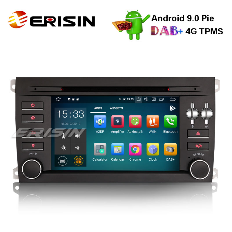 HD 10.1/" 1Din Octa-Core Android 8.1 Car GPS Wifi 3G 4G BT MP5 Player 2G+32G DAB