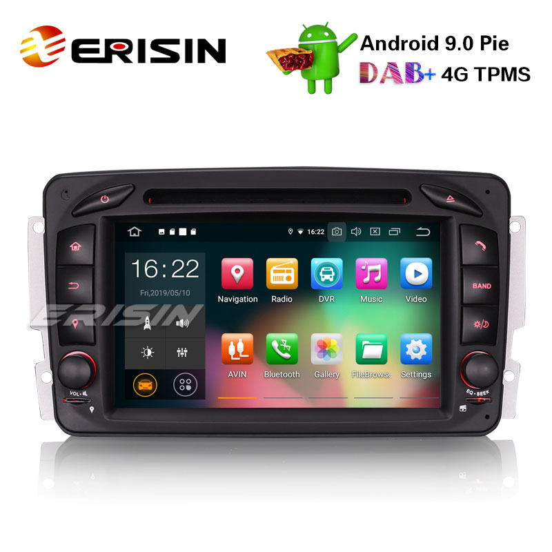 64GB ROM DAB+Android 10 Autoradio GPS CarPlay Mercedes C/CLK/G Klasse Vito Viano