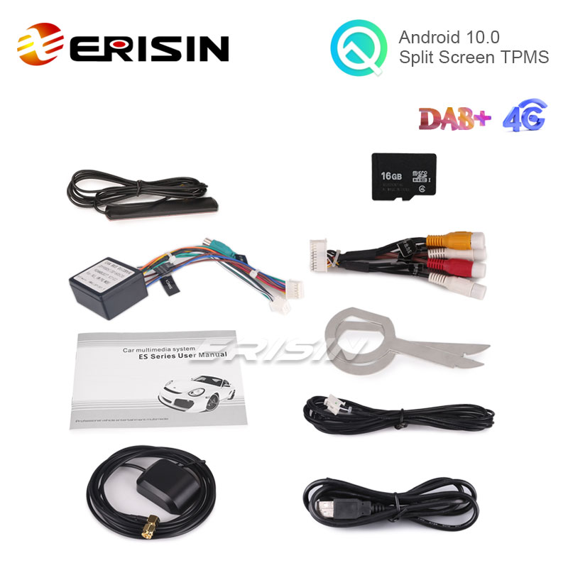 Erisin ERISIN ES5111G AUTORADIO NAVIGATORE GPS ANDROID 10 VW GOLF 7 Wi-Fi 4G USB CANBUS 