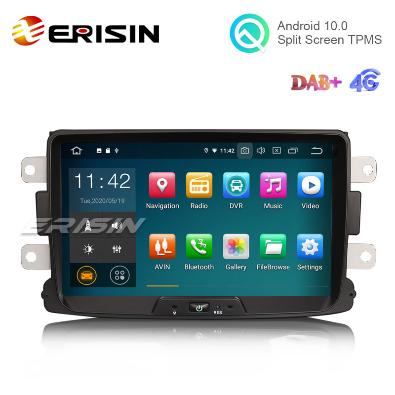 Erisin ES3129D 8 Android 11.0 Car Stereo System GPS DSP Carplay Radio for  Renault/Dacia Duster Dacia Sandero Lada Xray 2 Dacia Logan Renault Captur D