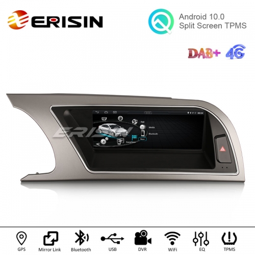 Erisin ES2615A 8.8" Android 10.0 Car GPS IPS OEM Radio CD Player CarPlay+ DAB+ OBD2 for Audi A5 2009-2016
