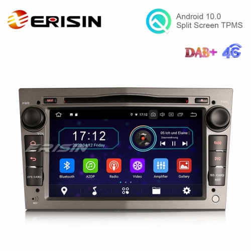 Erisin ES5960PG 7" Android 10.0 Car Stereo for Opel Vauxhall Vivaro Astra Corsa Zafira Signum DAB+ 4G GPS BT Carplay+