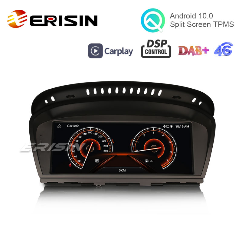 8" IPS Android 10 Autoradio GPS CarPlay BMW E90 E91 E92 E93 E60 E61 E63 E64 CIC 