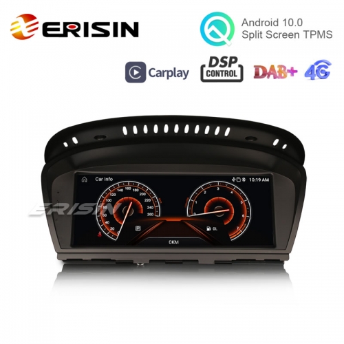 Erisin ES3160C 8.8" Android 10 IPS Car Stereo Carplay DAB+Navi WiFi TPMS 4G BT For BMW 3er E90 E91 E92 E93 5er E60 E61 E63 E64 CCC