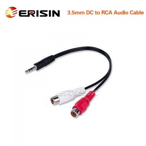 Erisin AUX01 3.5mm DC to RCA Audio Cable