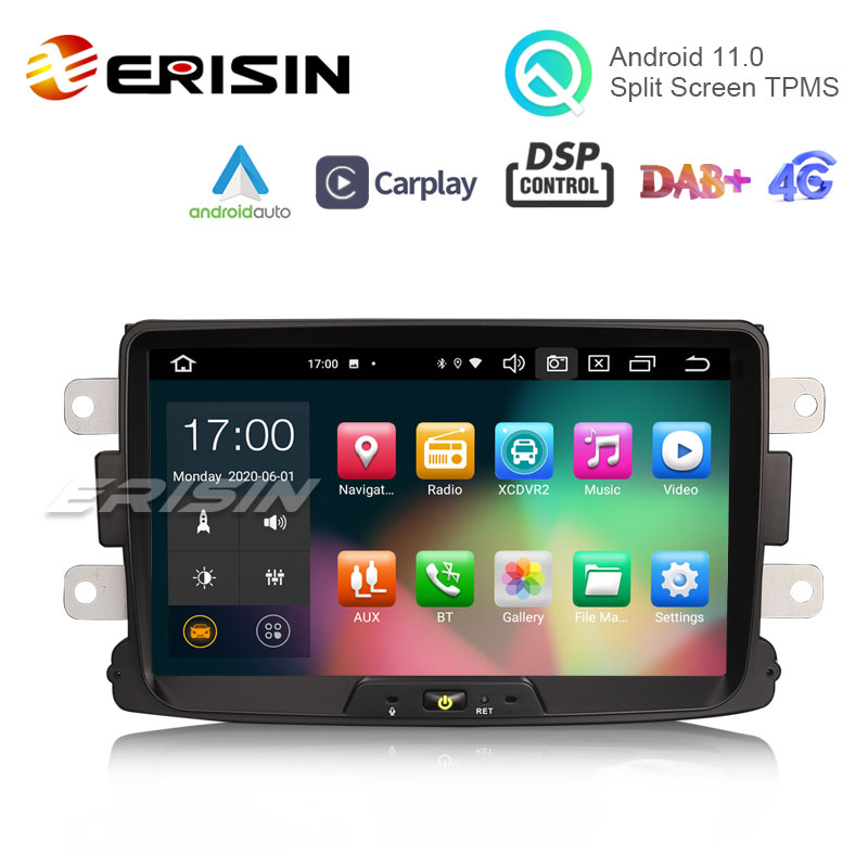 Erisin ES8129D 8 PX5 64GB Android 11.0 Car Radio CarPlay & Auto